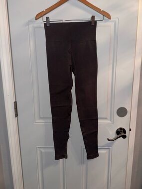 Balance Athletica Black Textured High-Waist Leggings